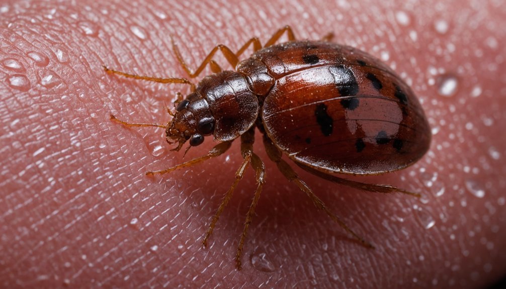 bed bug bite healing stages