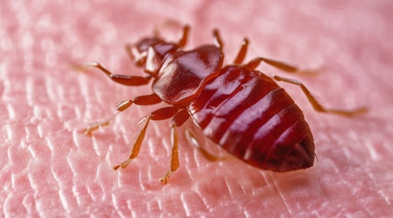bed bug bite locations
