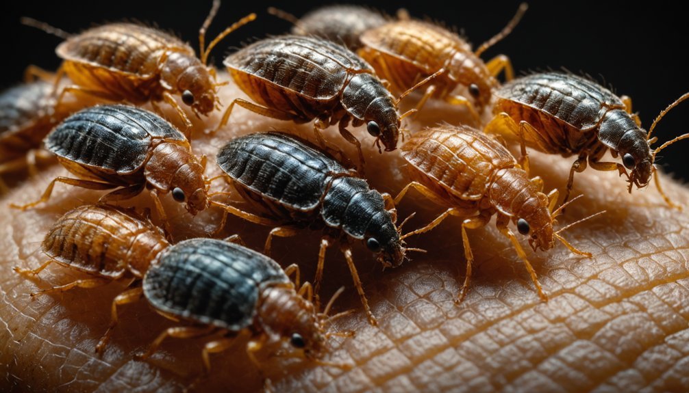 bed bug nymph growth stages