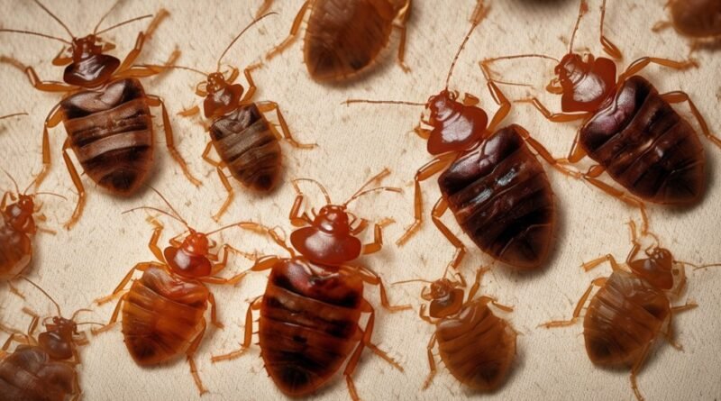 bed bugs appearance and identification