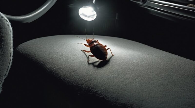 bed bugs in vehicles