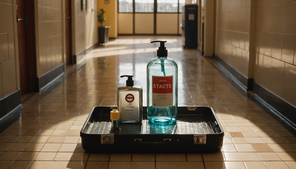 contaminated luggage health risks