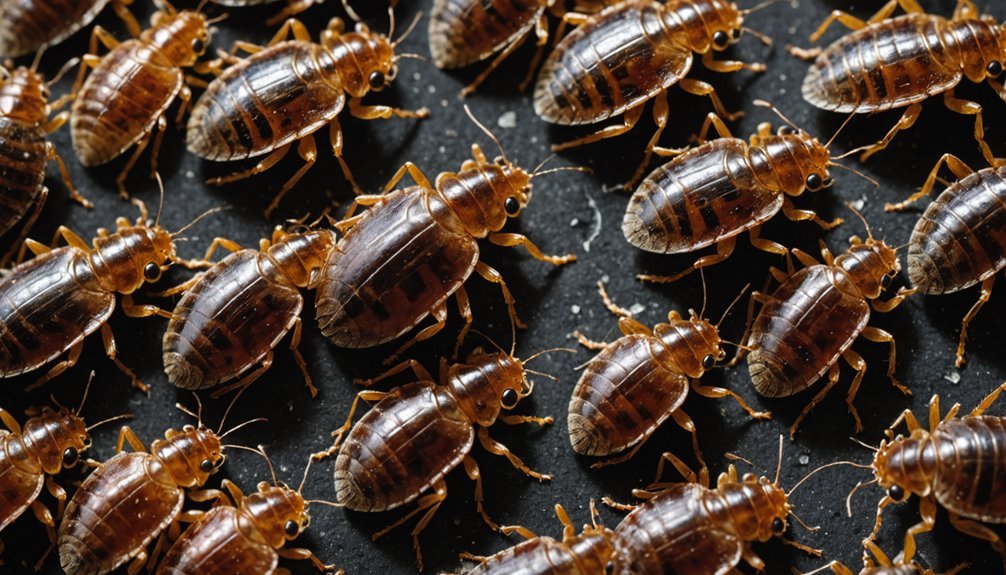 distinctive bed bug casings