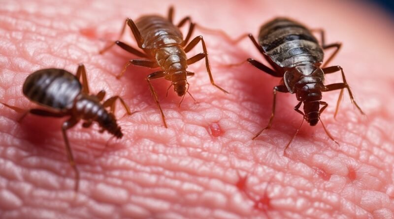 identifying insect bite differences