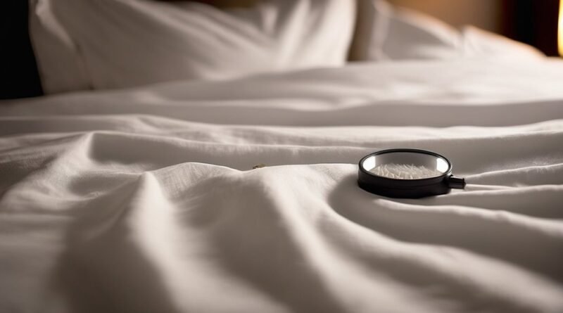 inspect hotel room thoroughly