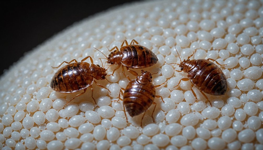 pearly white oval eggs