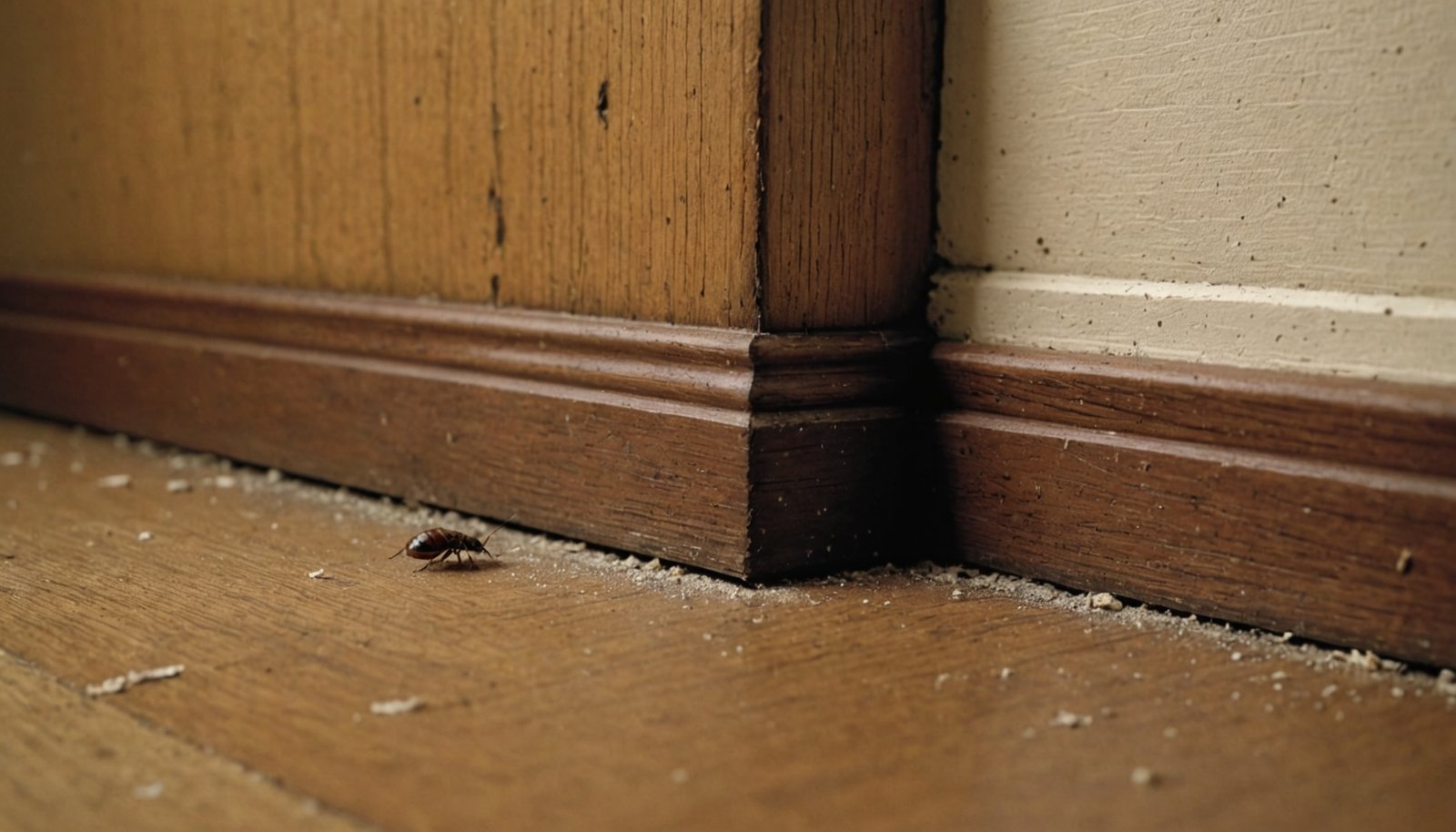 bed bugs hide discreetly