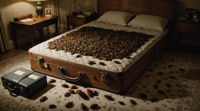 bed bugs hiding spots